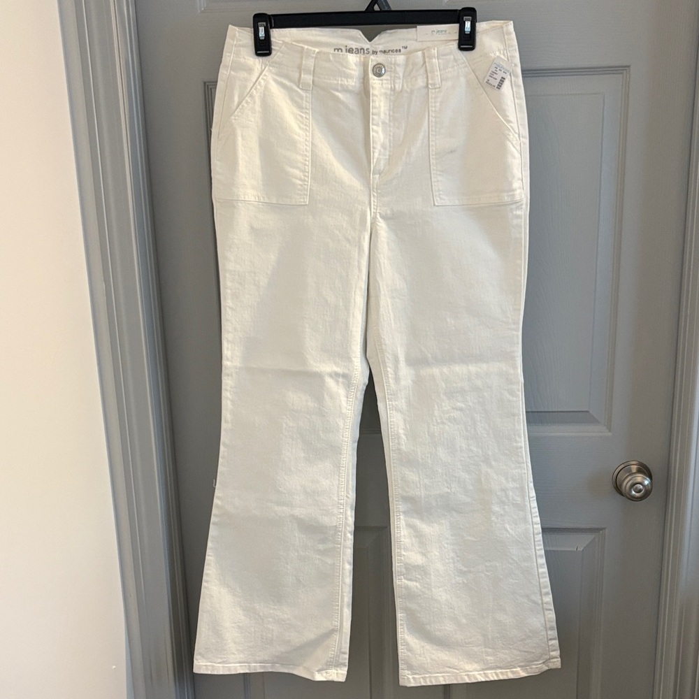 Maurices white  High-Rise Jeans